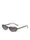 Carolina Lemke Women's Sunglasses with Green Frame and Green Lens CL9428