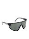 Moken Unisex Sonnenbrille mit Schwarz Gestell und Schwarz Polarisiert Linse
