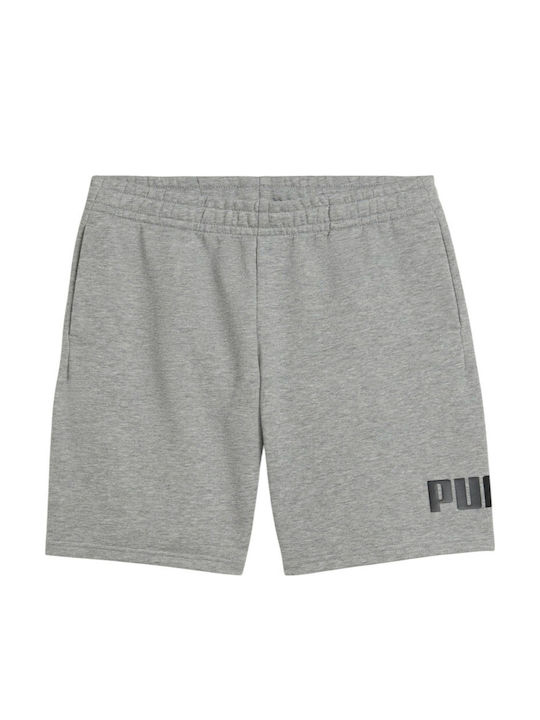 PUMA Αθλητικό Παιδικό Σορτς/Βερμούδα Γκρι