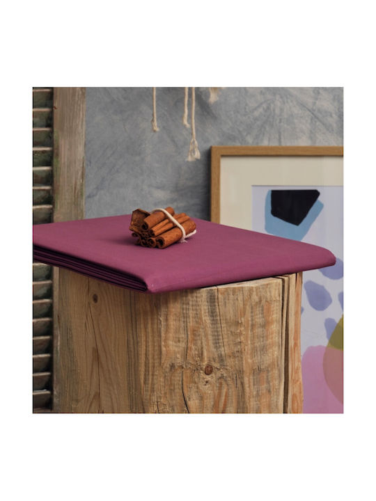 Cokitex Melody Σεντόνι Υπέρδιπλο 225x270εκ. Plum