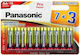 Panasonic Pro Power Алкални Батерии AA 1.5V 10бр