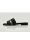 Flache Sandalen für Damen in Schwarz Farbe