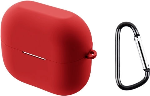 Case Silicone / Leather in Red color for Galaxy Buds3
