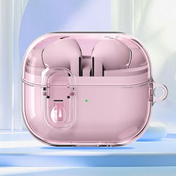 Husă cu cârlig în culoarea Roz pentru Galaxy Buds3 Husă cu cârlig în culoarea Roz pentru Galaxy Buds3