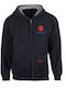Kids Sweatshirt Cardigan with Hood Black