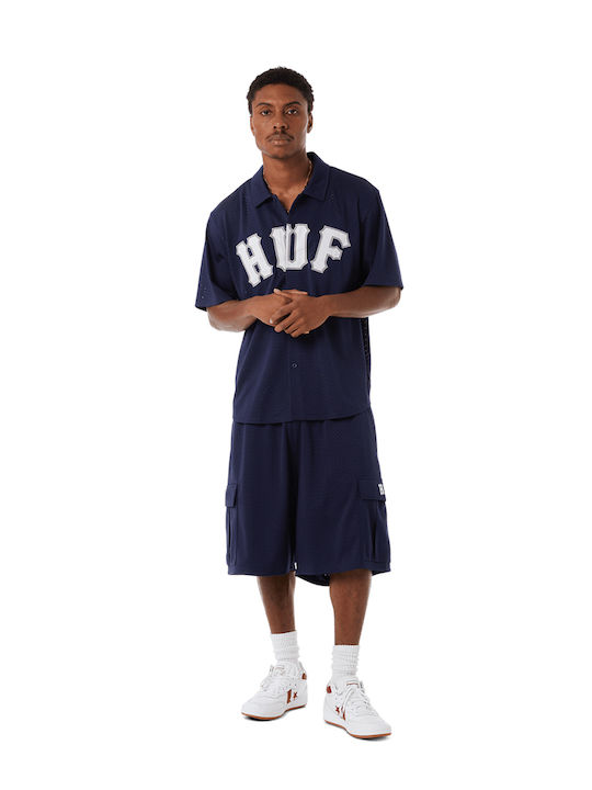 HUF Arch Vargo Herrenshorts Cargo Blue