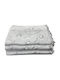 To megalo pazari Throws Set 3 pcs Chenille Gray