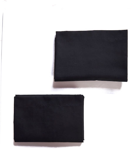 Set de Fete de Pernă Negru 50x70cm 93-25024