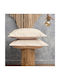 Cokitex Melody Pillowcase Set Oxford Ivory 50x70cm.