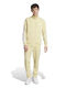 Basic 3-stripes Tricot Trainingsanzug Glänzend Light Yellow