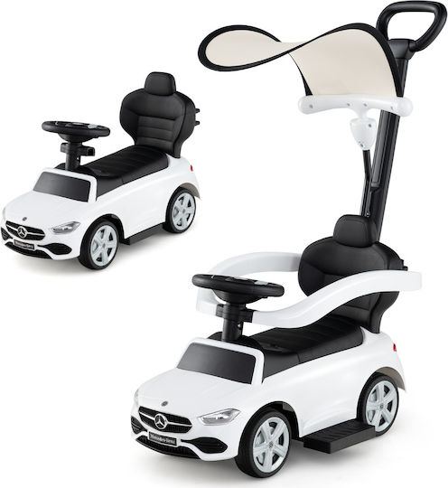 Costway Baby Walker Car Ride On for 36++ Months with Sounds TQ10365WH