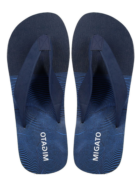 Migato Ανδρικά Flip Flops Μπλε