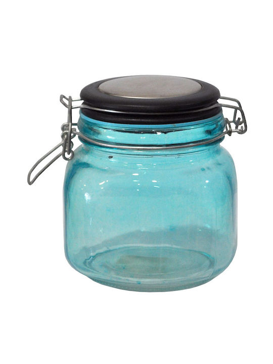 Ankor General Use Glass Jar with Airtight Lid Transparent 13x11x13cm 1 Piece