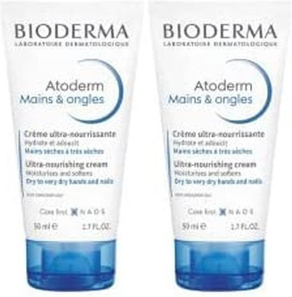 Bioderma Feuchtigkeitsspendende Hand- und Nagelcreme Für Trockene Hände 50ml