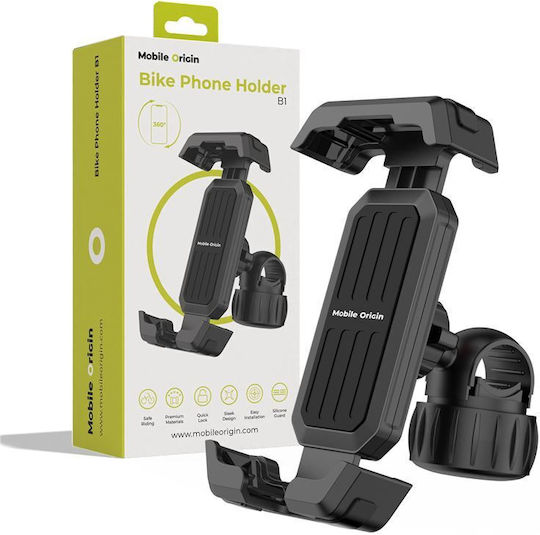 Mobile Origin Fahrrad-Handyhalter B1 Schwarz Mo-bph-b1