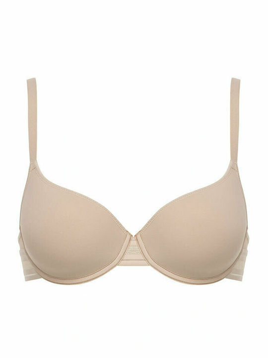 Beige Minimizer Sutien cu Baloane