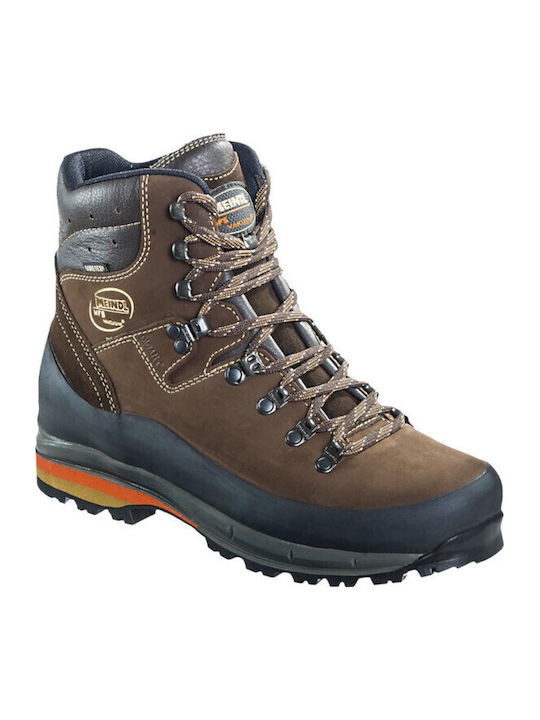 Meindl Men's Hiking Waterproof Boots with Gore-Tex Membrane Brown MDL34-00792-Brown