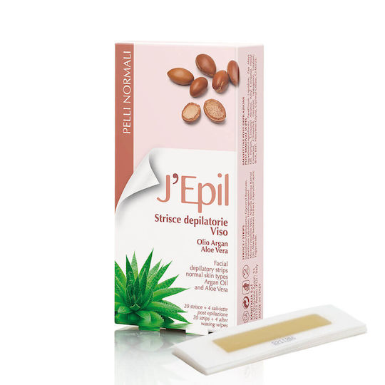 Xanitalia Wax Strips for Face 2pcs