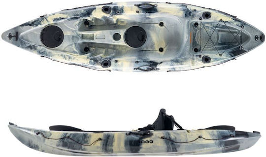 SCK Conger 295 Sit in Fishing Kayak 1 Person Gray 2706