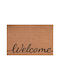 Entrance Mat made of Coir with Anti-slip Backing 40x60cm Thickness 15mm