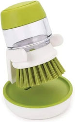 Hand Cleaning Brush Plastic Dishes Green