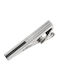 Ascot Krawattenklammer aus Stahl Silber