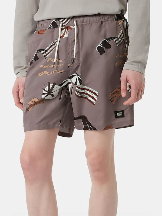 Scotch & Soda Herren Badehose Shorts Vuur Island Stripe