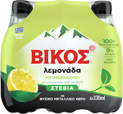 Vikos Lemonade Stevia 330ml 6pcs