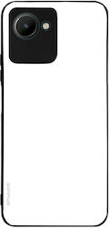 Sonique Colorbloc Serie Hülle für Realme C30 Weiß