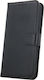 TelForceOne Smart Classic Back Cover Leather Black (Motorola Moto E15, Motorola G05)