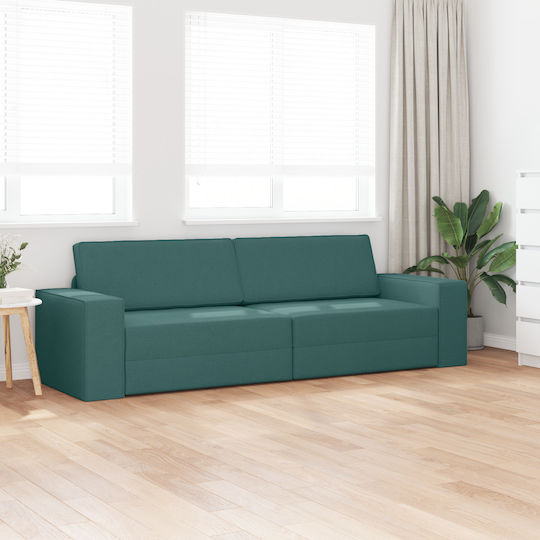 Ъгъл Диван Спалня Текстил Dark Green 245x150x60.5см.