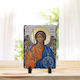 Stone Archangel Michael The Great Taxiarch-10x15cm-rectangular-glossy