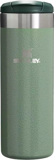 Stanley AeroLight Transit Pahar Termos Oțel inoxidabil Fără BPA 470ml Hammertone Green