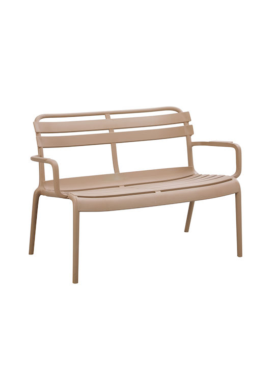 Bank Außenbereich aus Polypropylen 113x65x76cm