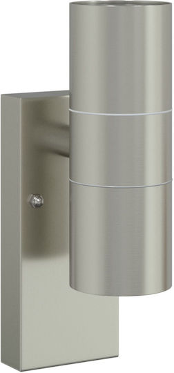 vidaXL Стенен Външен Осветител GU10 IP44 10см