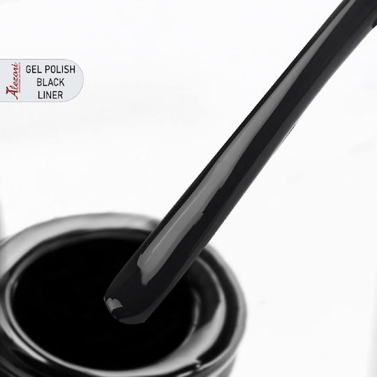 Alezori Хибриден Лак за Нокти Black 15ml 15мл 1бр