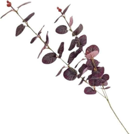 Eukalyptuszweig Künstliche Blume 80cm Lila