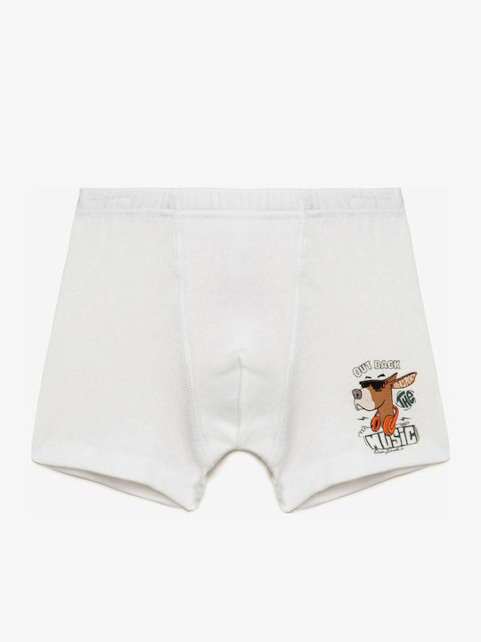 Minerva Kids' Boxer White
