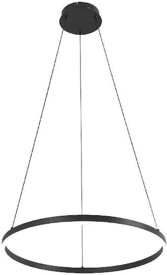 Inlight Inlight Black LED Ceiling Light with Adjustable White Light 100x100cm 6095-AA