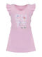 Kinderkleid Kurzärmelig Pink