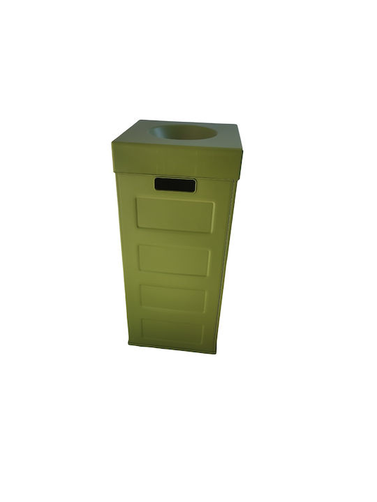 Viomes Waste Bin Recycling Plastic Green 70lt 1pcs