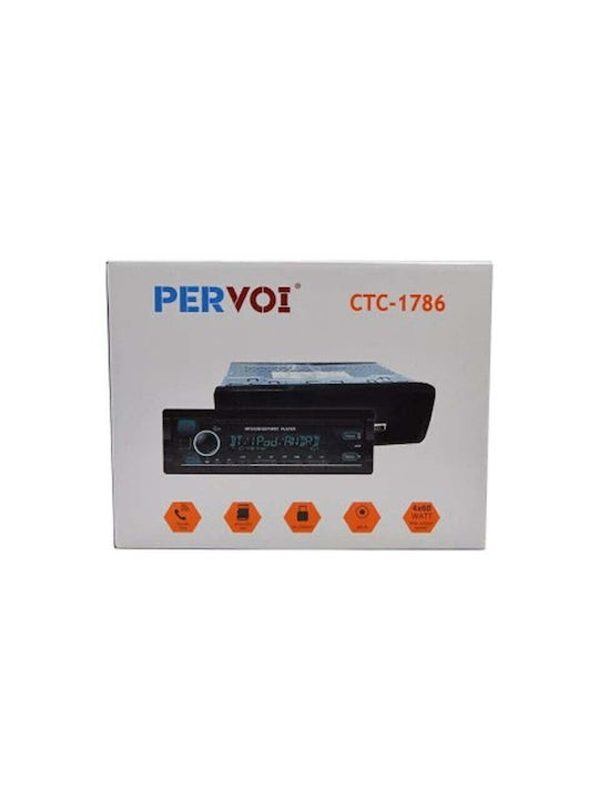 Pervoi Car Audio System Universal 1din Ctc-1786