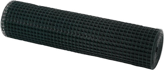 Vidaxl Welded Wire Mesh Green 0.4x25 m Iron 2500x40x0.085cm Green