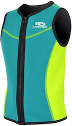 Aropec Kids Diving Vest with Zip Green 2mm Aropec Kids Diving Vest with Zip Green 2mm