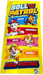 Kinder-Strandtuch Paw Patrol 140x70cm Aym-034patr Gelb Kinder-Strandtuch Paw Patrol 140x70cm Aym-034patr Gelb