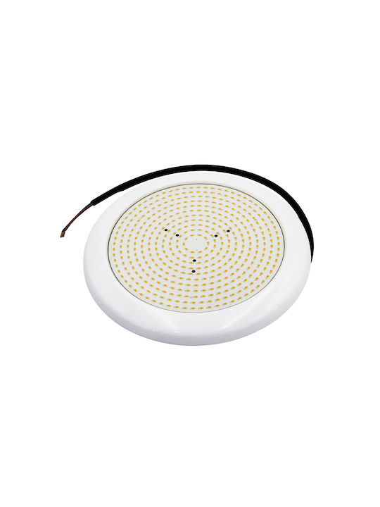 Adeleq Round Recessed Spot with Integrated LED and Warm White Light 21x21cm. 1pcs