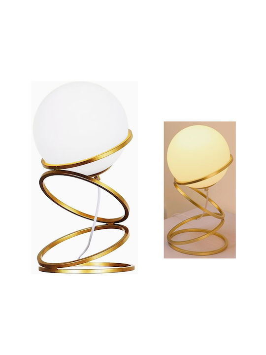 Galifas Decorative Lamp with Socket for Bulb G9 Gold