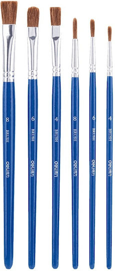 Deli Arte Nuevo Pinselset 6-teilig 73921