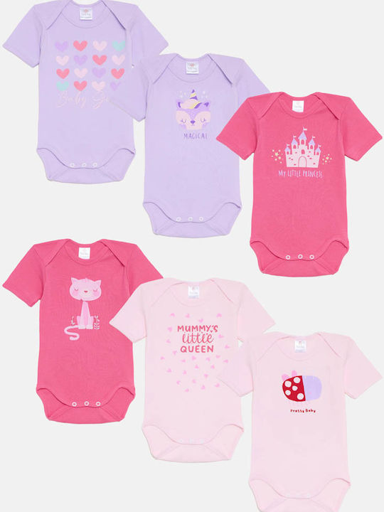 Pretty Baby Kurzärmelig Multicolor 6Stück