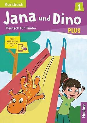 Jana Und Dino Plus 1 Kursbuch Interaktiv Hueber Εξώφυλλο